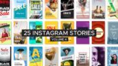 پروژه افترافکت مجموعه استوری های اینستاگرام Instagram Stories Vol. 4