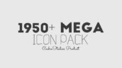 دانلود بیش از 1950 آیکون خطی Mega Icon Pack