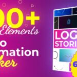 پروژه افترافکت کیت 100 اکشن انیمیشن لوگو Logo Animation Action