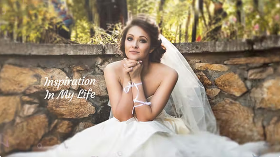 پروژه افترافکت اسلایدشو خاطرات عروسی Wedding Memory Slideshow
