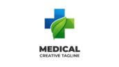 دانلود لوگو داروسازی پزشکی Medical Pharmaceutical Nature Herbal Business Logo