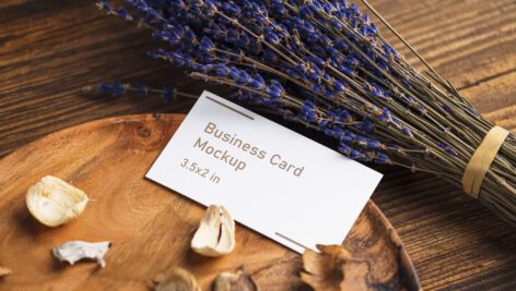 موکاپ کارت ویزیت Business Card Mock-Up