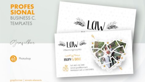 دانلود کارت ویزیت تشریفات عروسی Wedding Ceremonies Business Card
