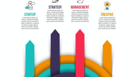 دانلودمجموعه عناصر اینفوگرافیک کسب و کار Business Infographics Elements