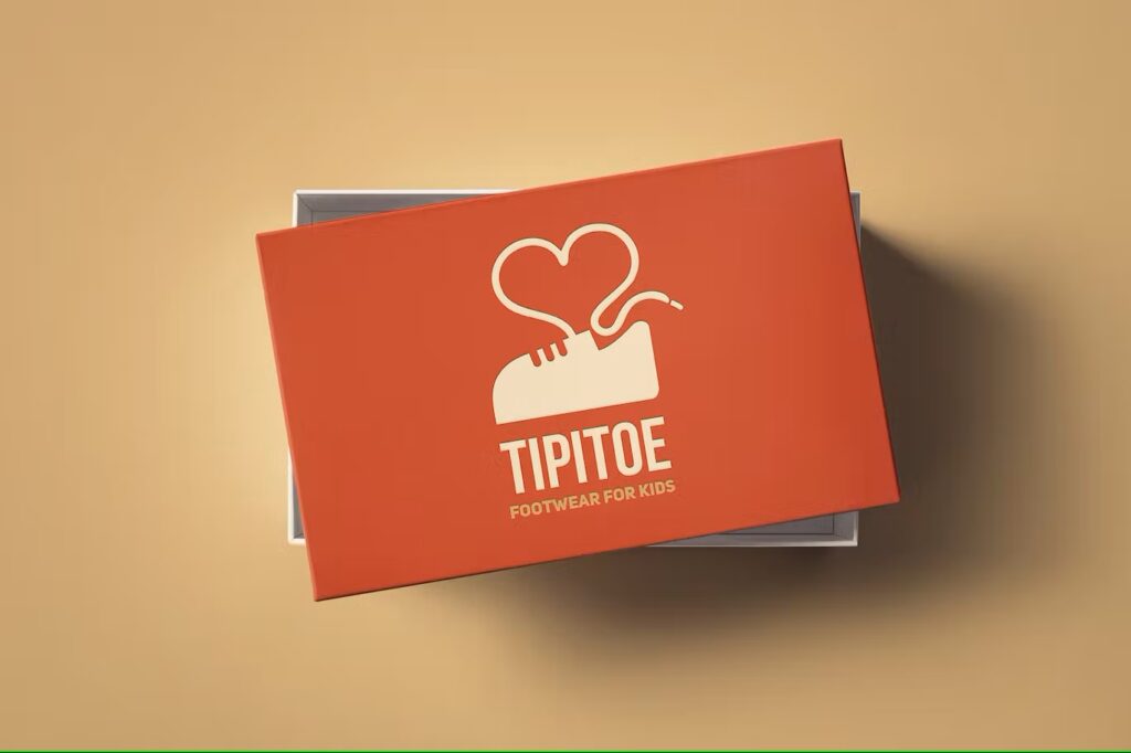 لوگو کفش بچه گانه Tipitoe Kids Footwear Logo