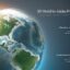 دانلود لایه باز کره زمین سه بعدی Photoshop 3D World Earth Globe