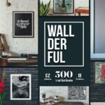 دانلود مجموعه موکاپ فرم روی دیوار Wallderful - Frames Mockups