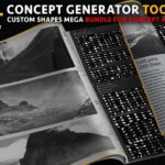 دانلود مجموعه ۵۲۰۰ شیپ فتوشاپ نقاشی مفهومی Concept Generator Tool