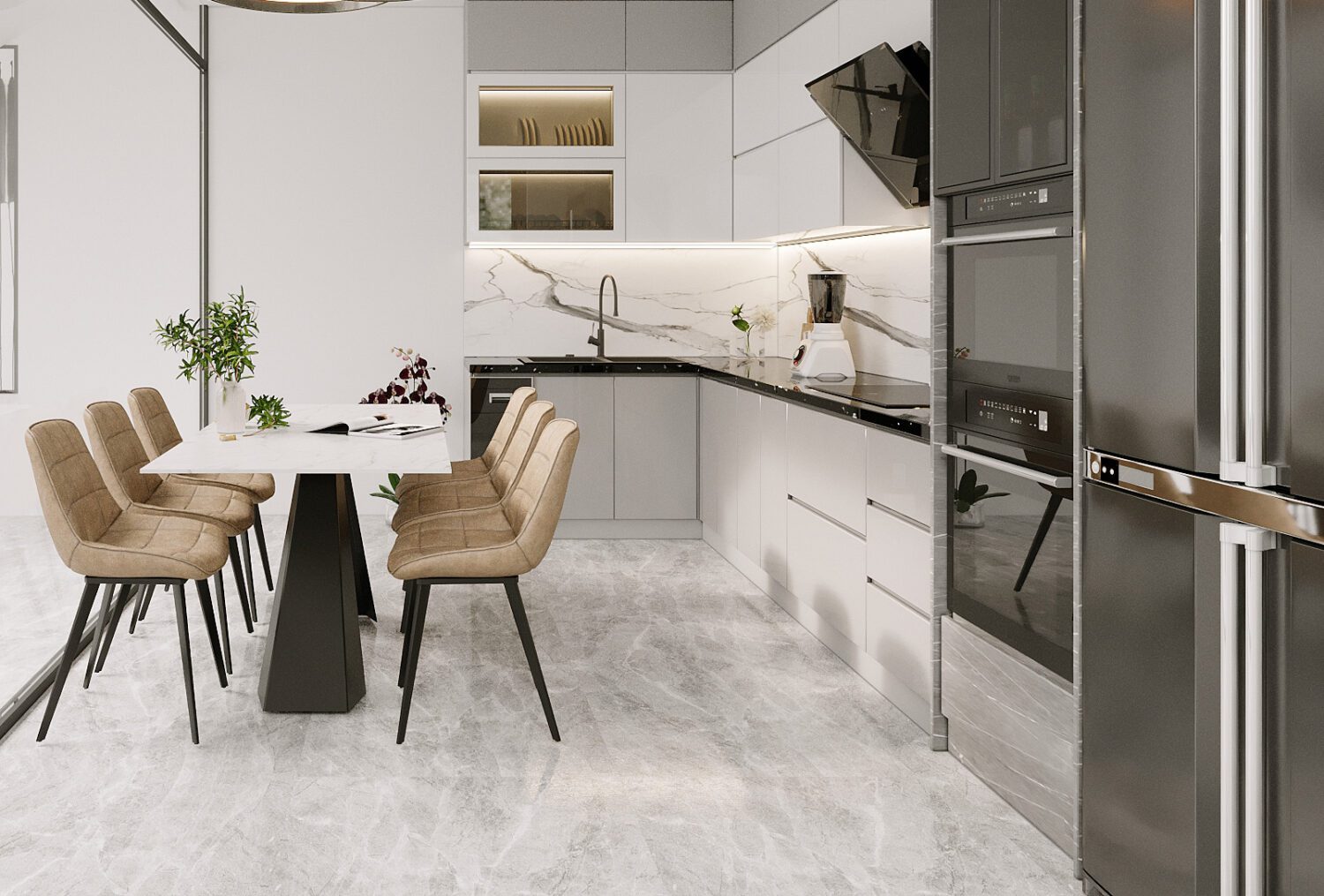دانلود آشپزخانه سه بعدی 3D Kitchen Room Interior