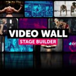 پروژه ساخت استیج ویدیو وال برای افترافکت و پریمیر Video Wall Stage Builder