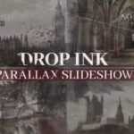 پروژه افترافکت شوریل پارالاکس Drop Inks Parallax Showreel