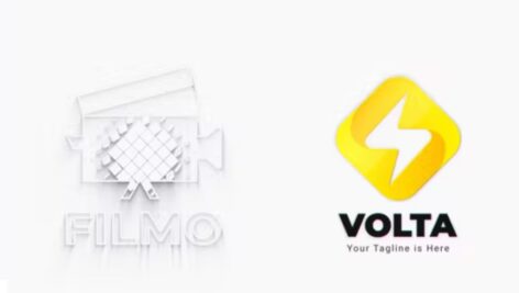 پروژه افترافکت لوگوی لوزی Clean Rhombus Logo Reveal