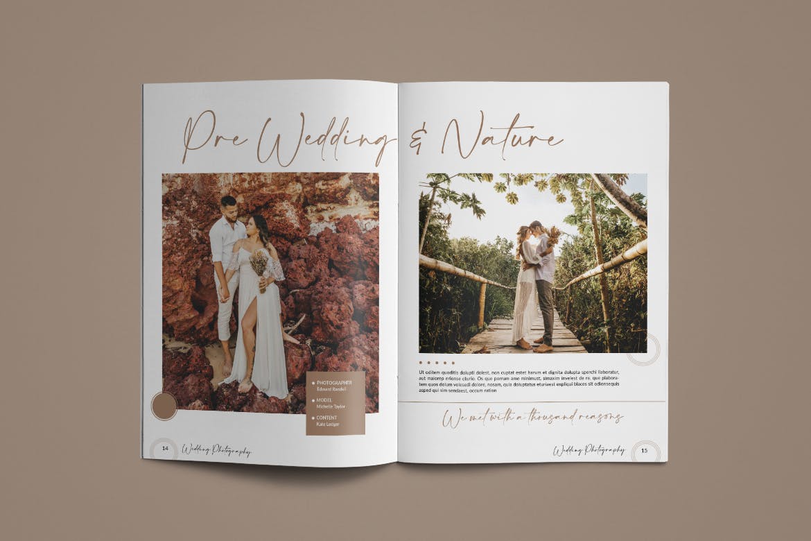 دانلود آلبوم ژورنالی عروسی Wedding Photography
