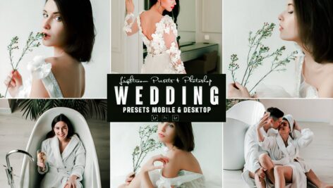 دانلود اکشن عروسی و پرست لایت روم Wedding Photoshop Action & Lightrom Presets