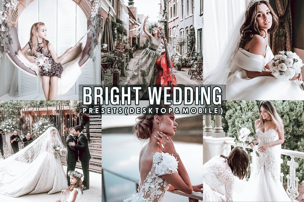 دانلود اکشن های فتوشاپ عروسی Wedding Photoshop Actions