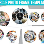 دانلود 8 قاب PSD عکس دایره Circle Photo Frame Templates