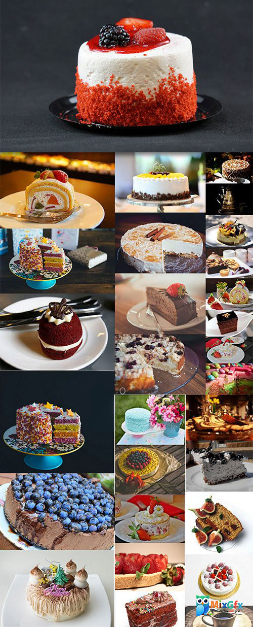 دانلود 37 عکس با کیفیت کیک و کاپ کیک و شیرینی تر 