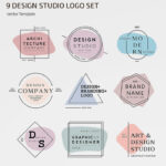 دانلود مجموعه لوگوی استودیو Design Studio Logo