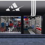 دانلود مدل سه بعدی فروشگاه کفش ورزشی Sport Shoes shop 3D
