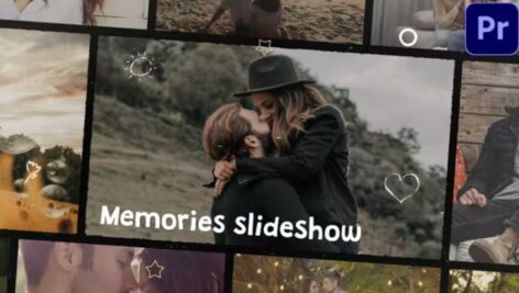 پروژه پریمیر اسلایدشو خاطرات Memories Slideshow Premiere Pro