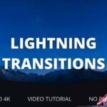 پروژه پریمیر ترانزیشن صاعقه Lightning Transitions for Premiere Pro