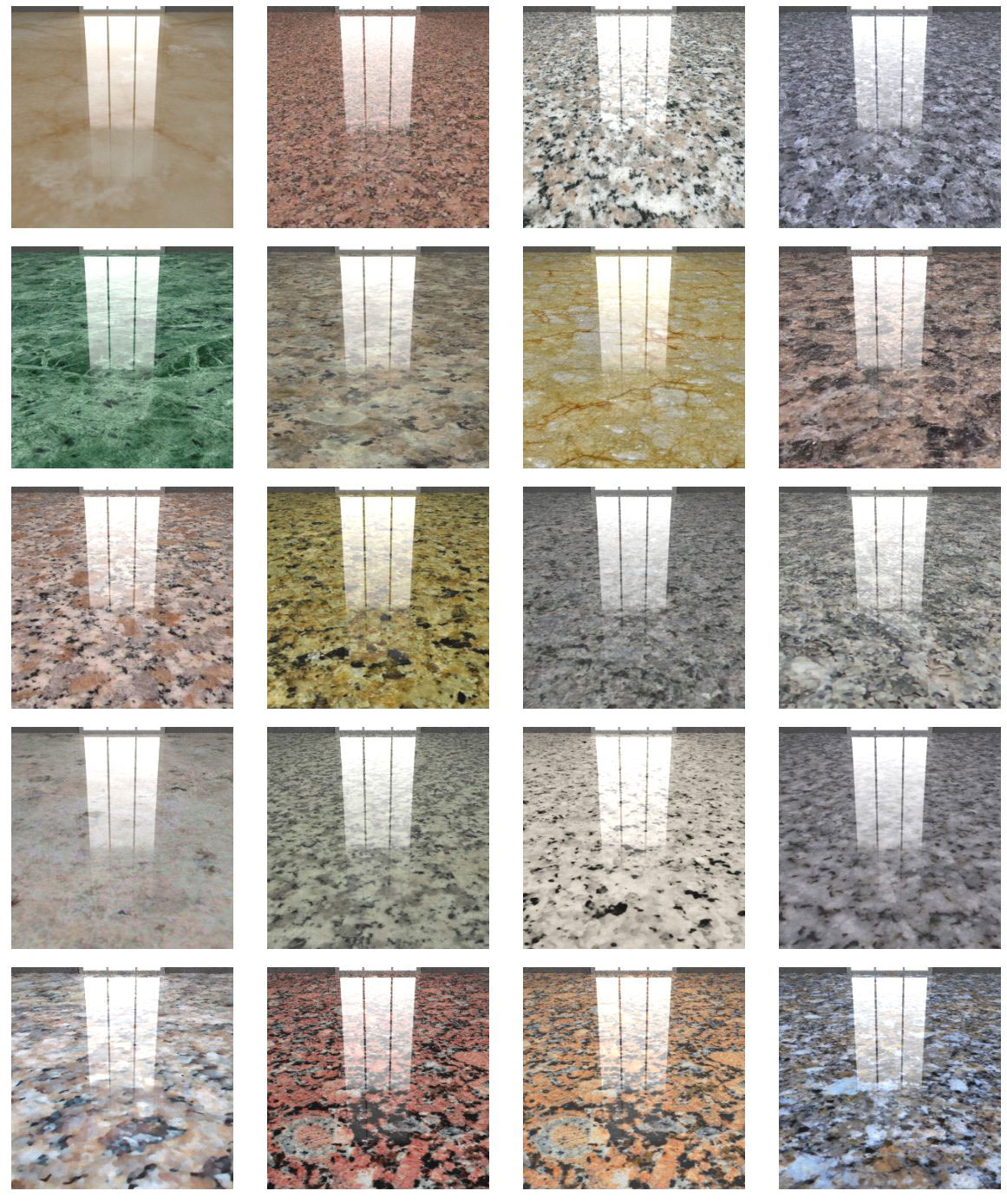 دانلود متریال سنگ مرمر تری دی مکس وی ری Vray Materials Marble