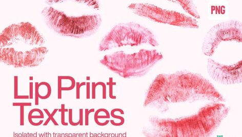 دانلود 100+ تکسچر لب Lip Print Textures