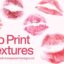 دانلود 100+ تکسچر لب Lip Print Textures
