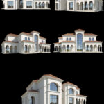 دانلود مدل سه بعدی ویلای مدیترانه ای Mediterranean Villa