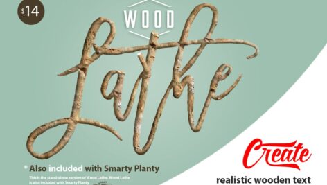 دانلود ایجاد طرح چوبی Wood Text Maker