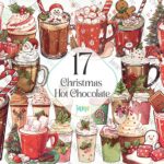 دانلود مجموعه شکلات داغ کریسمس Christmas Hot Chocolate Collection