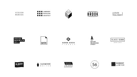 دانلود مجموعه ۴۶۵ لوگوی فتوشاپ Logos Bundle