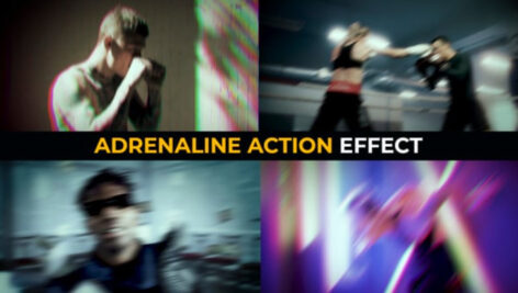 پروژه پریمیر افکت های اکشن آدرنالین Adrenaline Action Effects Premiere