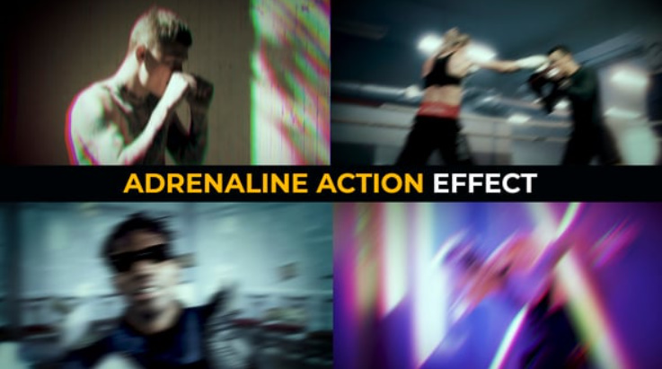 پروژه پریمیر افکت های اکشن آدرنالین Adrenaline Action Effects Premiere