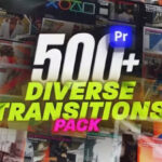 پروژه مجموعه ترانزیشن پریمیر پرو Diverse Transitions Pack for Premiere