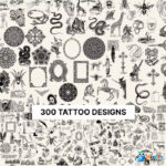 دانلود مجموعه 300 تاتو حرفه ای و خاص