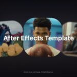 پروژه افترافکت گالری‌های اسلایدر چرخ فلک متحرک Animated Galleries