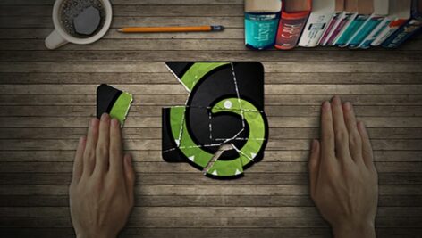 پروژه افترافکت نمایش لوگو کلاژ Collage Logo Reveal