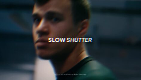 پروژه افترافکت افکت شاتر آهسته Slow Shutter Fx
