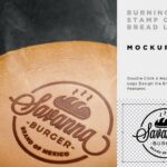 دانلود موکاپ لوگوی غذا Food Logo Mockup