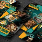 دانلود منوی غذای ترکیبی گرانج Grunge Fusion Food Menu