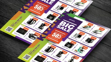 دانلود تراکت و استوری لایه باز تبلیغات محصولات فروشگاه Product Promotion