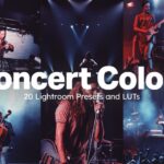 دانلود20 پریست و LUT لایت روم رنگ‌های کنسرت 20Concert Colors Lightroom Presets and LUTs