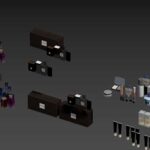 دانلود مجموعه مدل‌های 3D لوازم آرایش، محصولات بهداشتی و لباس راحتی