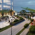 دانلود مدل سه بعدی نمای بیرونی برج مسکونی ، تجاری