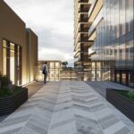 دانلود مدل سه بعدی نمای بیرونی برج مسکونی ، تجاری