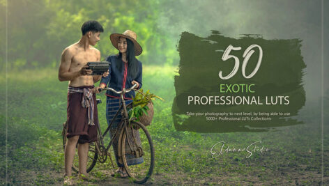 دانلود ۵۰ بسته LUT عجیب و غریب 50 Exotic LUTs Pack