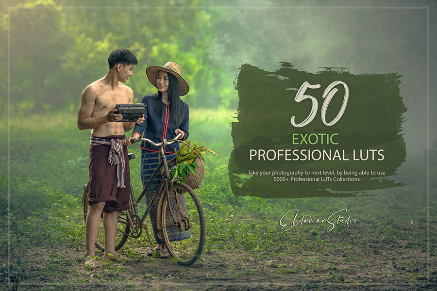 دانلود ۵۰ بسته LUT عجیب و غریب 50 Exotic LUTs Pack