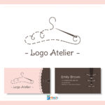 دانلود لوگو و کارت ویزیت دوزندگی و خیاطی