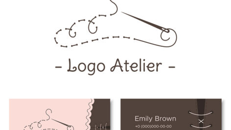 دانلود لوگو و کارت ویزیت دوزندگی و خیاطی